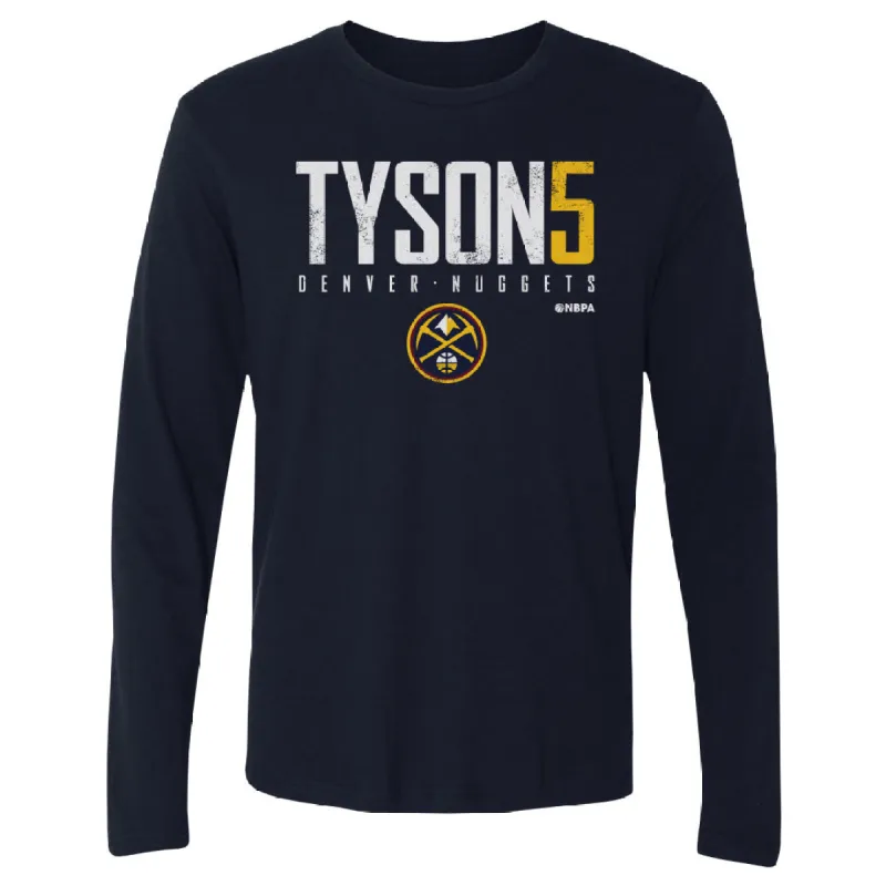 Hunter Tyson Denver Nuggets Elite WHT sold by 500 Level