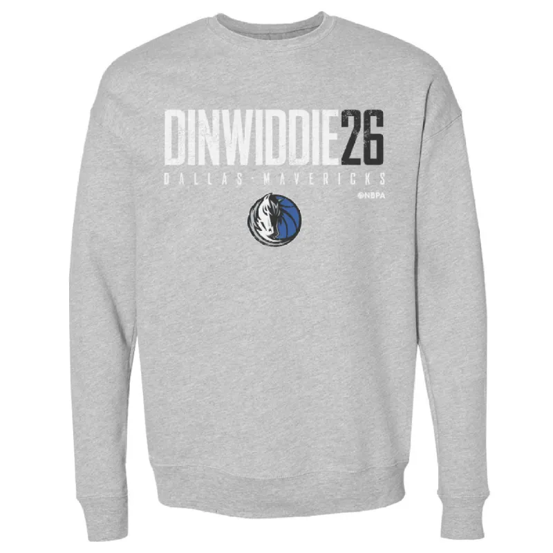 Spencer Dinwiddie Dallas Mavericks Elite WHT sold by 500 Level