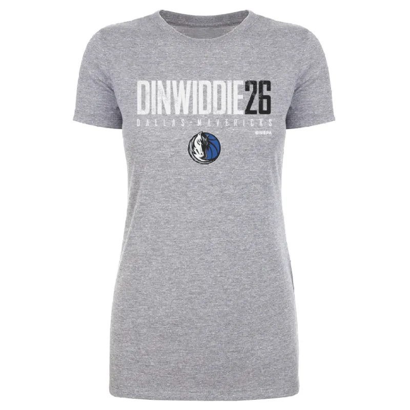 Spencer Dinwiddie Dallas Mavericks Elite WHT sold by 500 Level