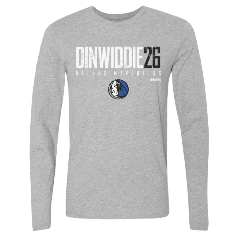 Spencer Dinwiddie Dallas Mavericks Elite WHT sold by 500 Level