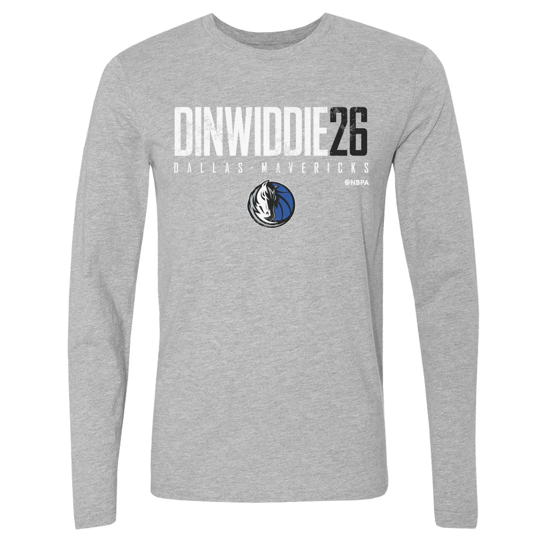 Spencer Dinwiddie Dallas Mavericks Elite WHT sold by 500 Level