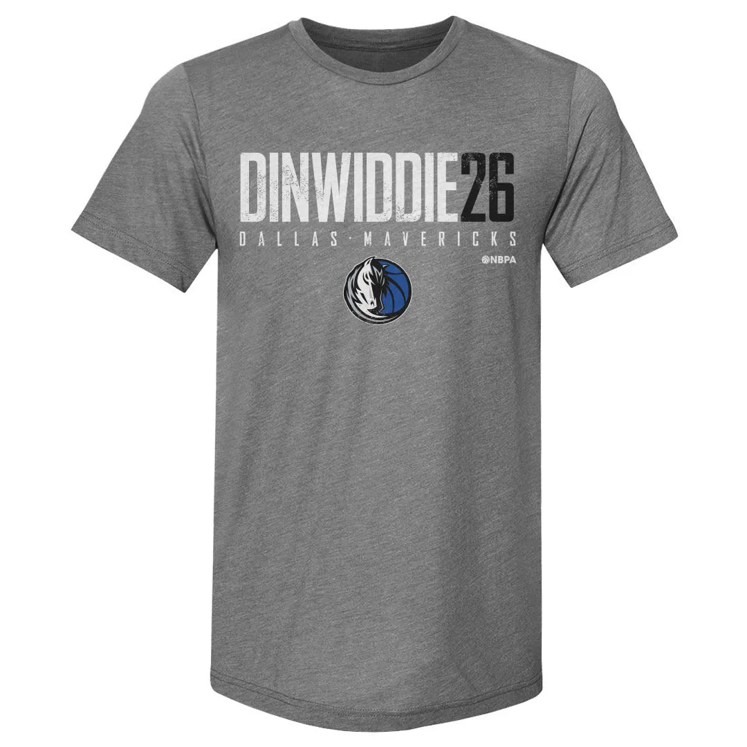 Spencer Dinwiddie Dallas Mavericks Elite WHT sold by 500 Level