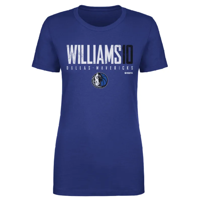 Brandon Williams Dallas Mavericks Elite WHT sold by 500 Level
