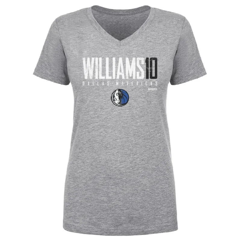 Brandon Williams Dallas Mavericks Elite WHT sold by 500 Level