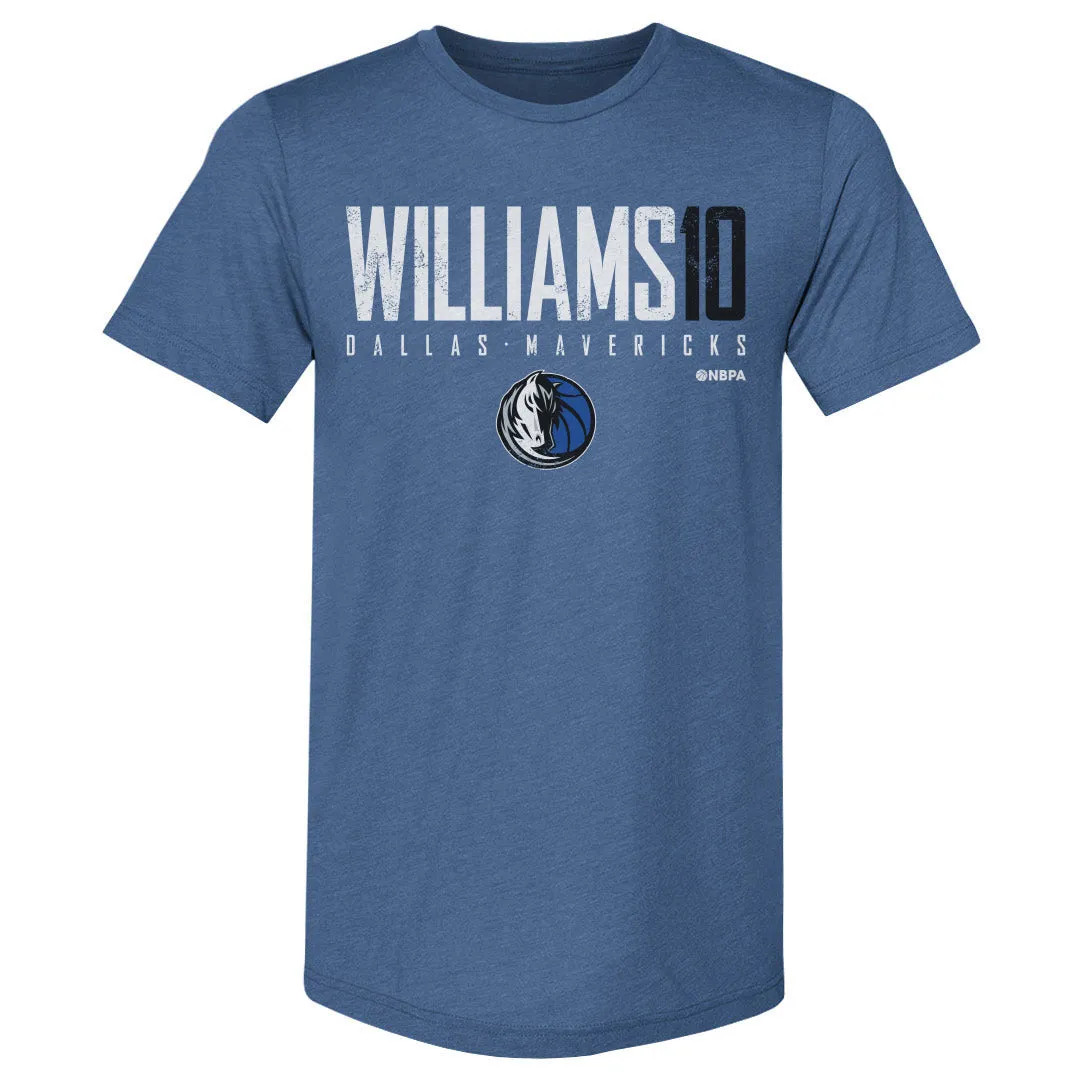 Brandon Williams Dallas Mavericks Elite WHT sold by 500 Level