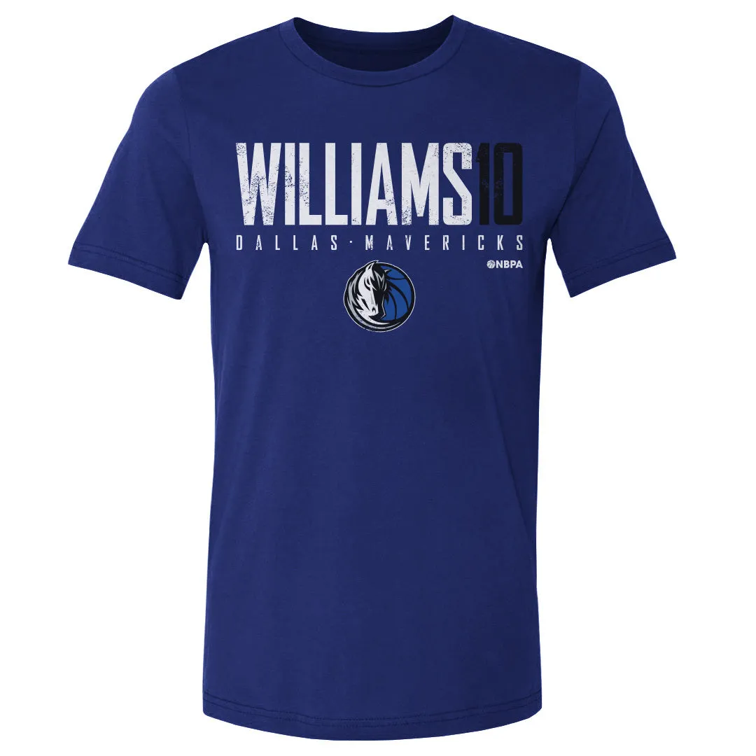 Brandon Williams Dallas Mavericks Elite WHT sold by 500 Level