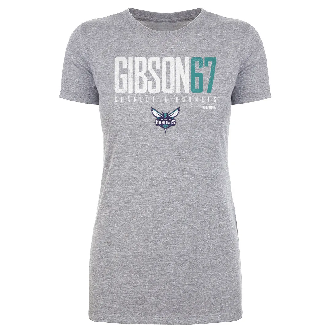Taj Gibson Charlotte Hornets Elite WHT sold by 500 Level