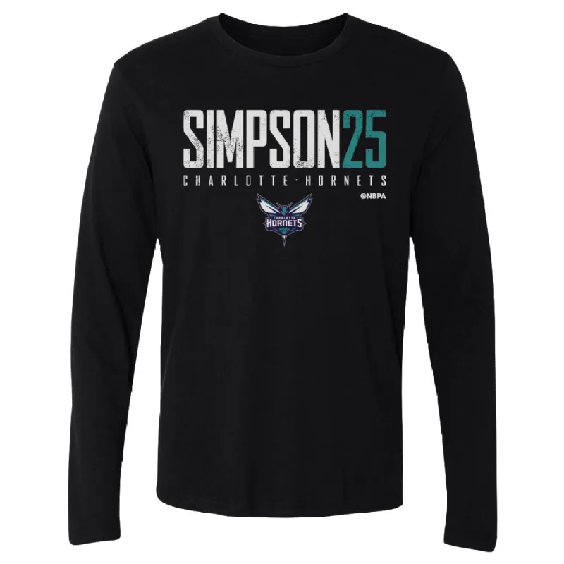 KJ Simpson Charlotte Hornets Elite WHT sold by 500 Level