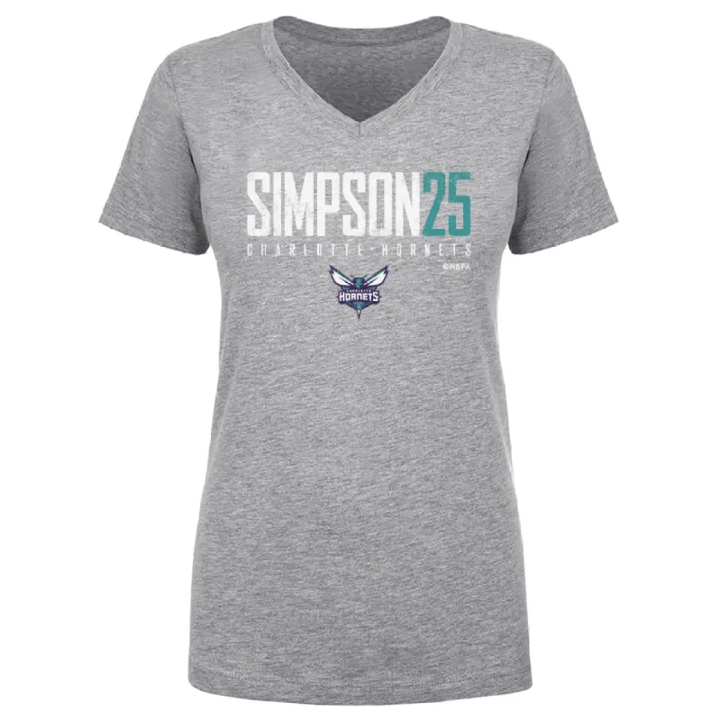 KJ Simpson Charlotte Hornets Elite WHT sold by 500 Level