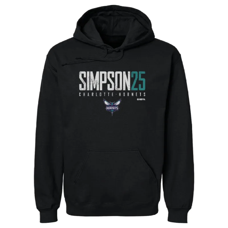 KJ Simpson Charlotte Hornets Elite WHT sold by 500 Level