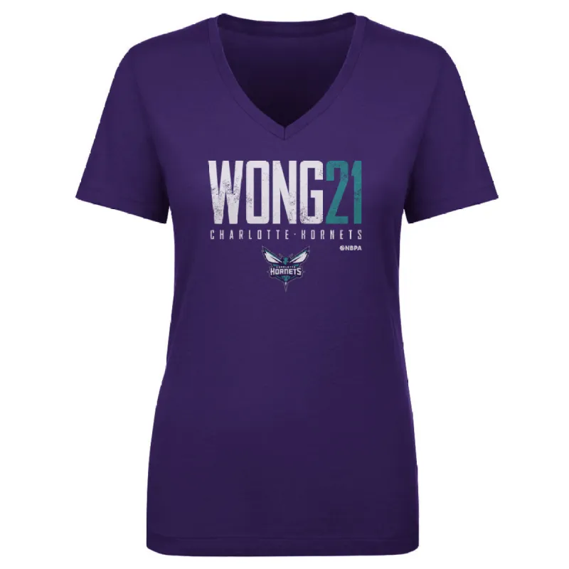 Isaiah Wong Charlotte Hornets Elite WHT sold by 500 Level