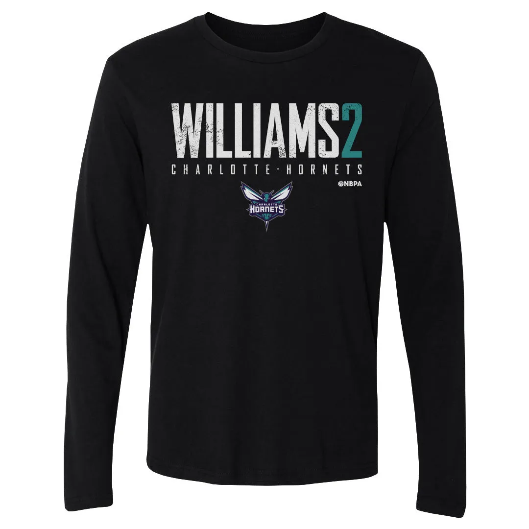 Grant Williams Charlotte Hornets Elite WHT sold by 500 Level