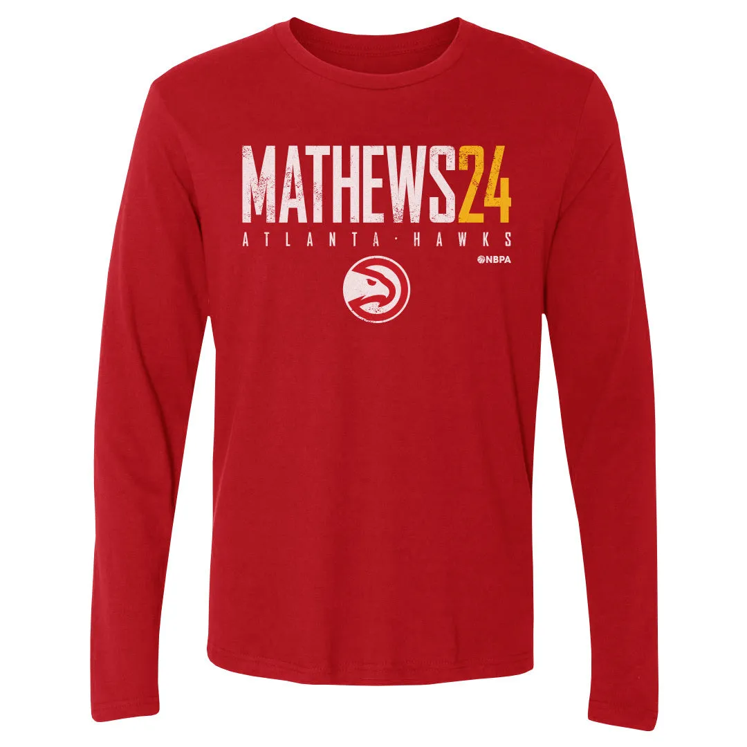 Garrison Mathews Atlanta Hawks Elite WHT sold by 500 Level product image thumbnail 2