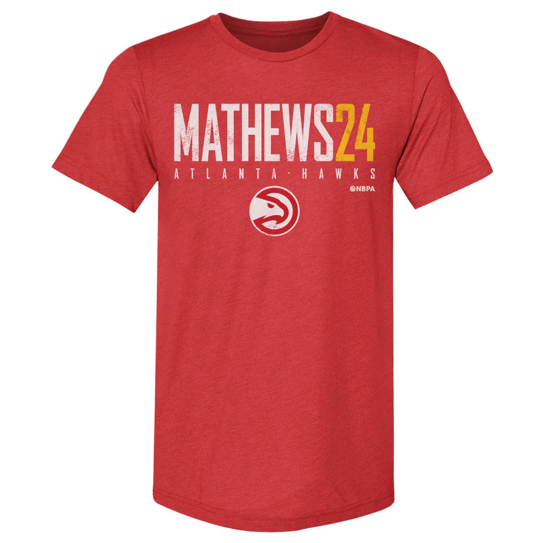 Garrison Mathews Atlanta Hawks Elite WHT sold by 500 Level product image thumbnail 2