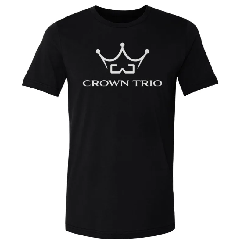 Crown Trio Logo Stacked WHT sold by 500 Level