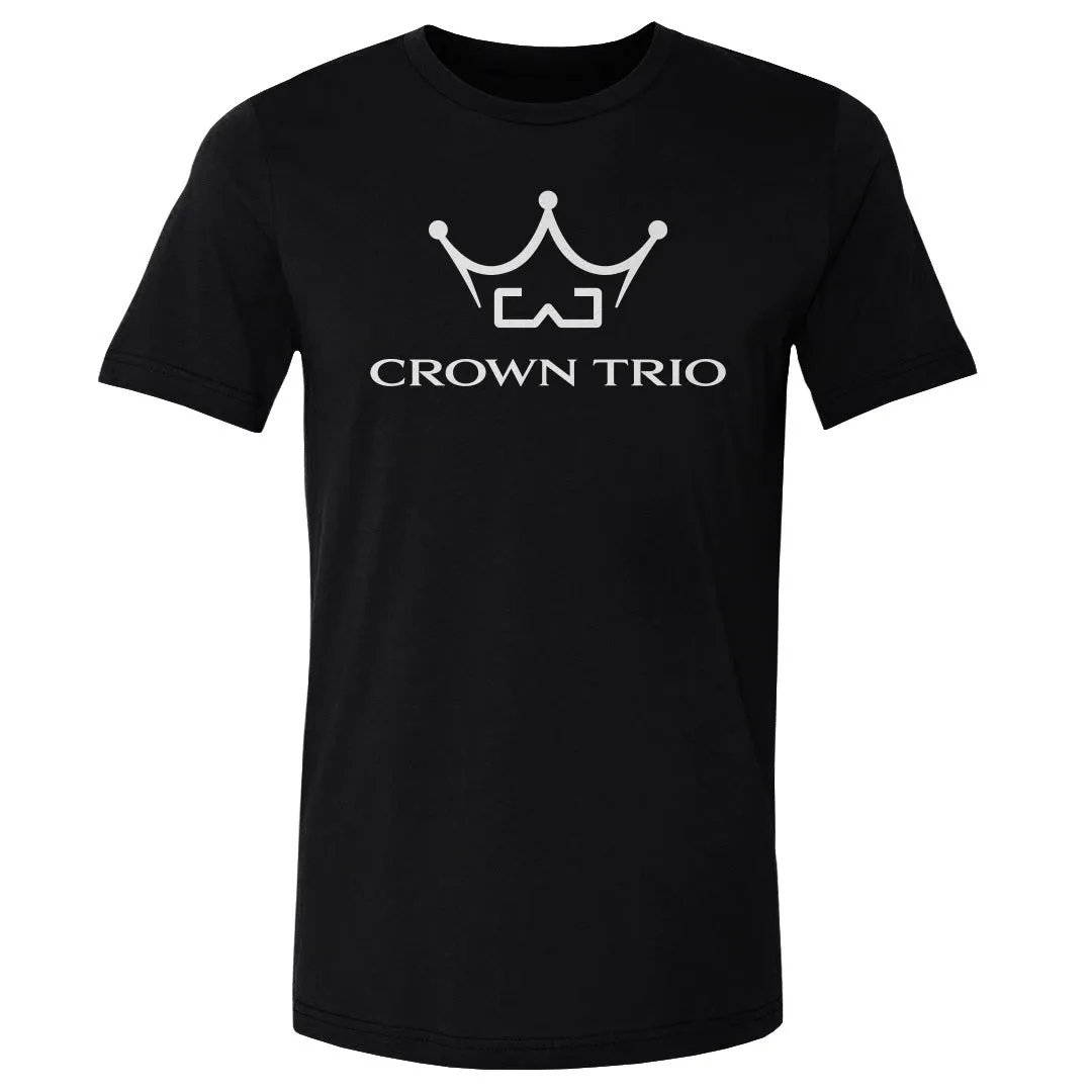 Crown Trio Logo Stacked WHT sold by 500 Level