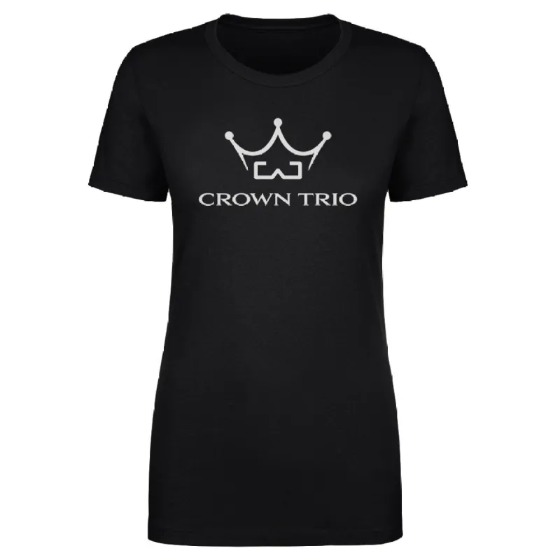 Crown Trio Logo Stacked WHT sold by 500 Level