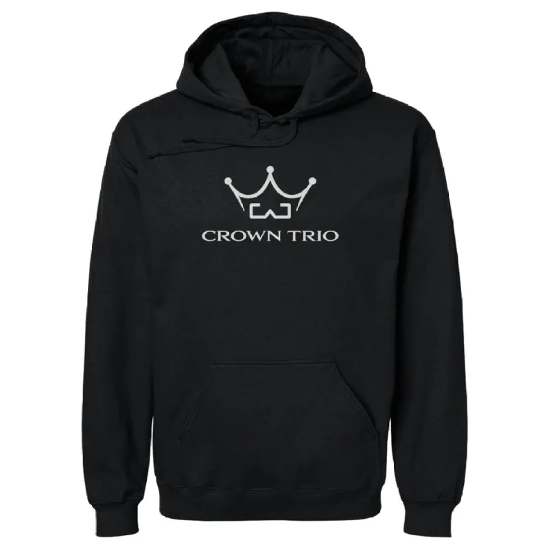 Crown Trio Logo Stacked WHT sold by 500 Level