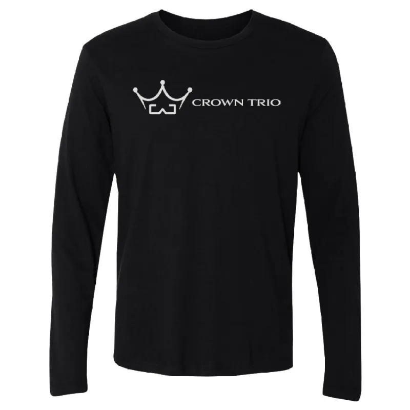 Crown Trio Logo Horizontal WHT made by 500 Level