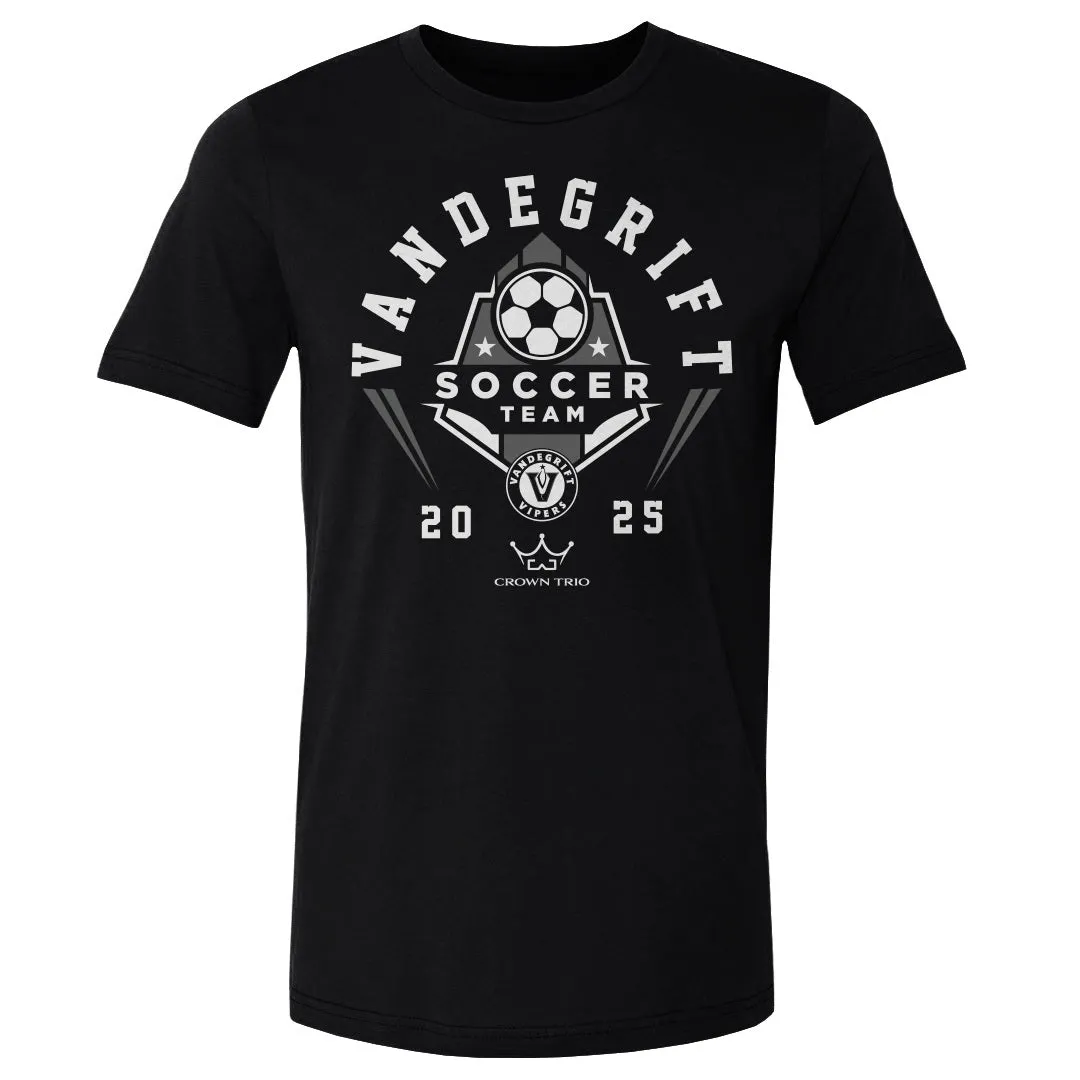 Crown Trio Vandegrift High School Soccer - 2025 WHT sold by 500 Level