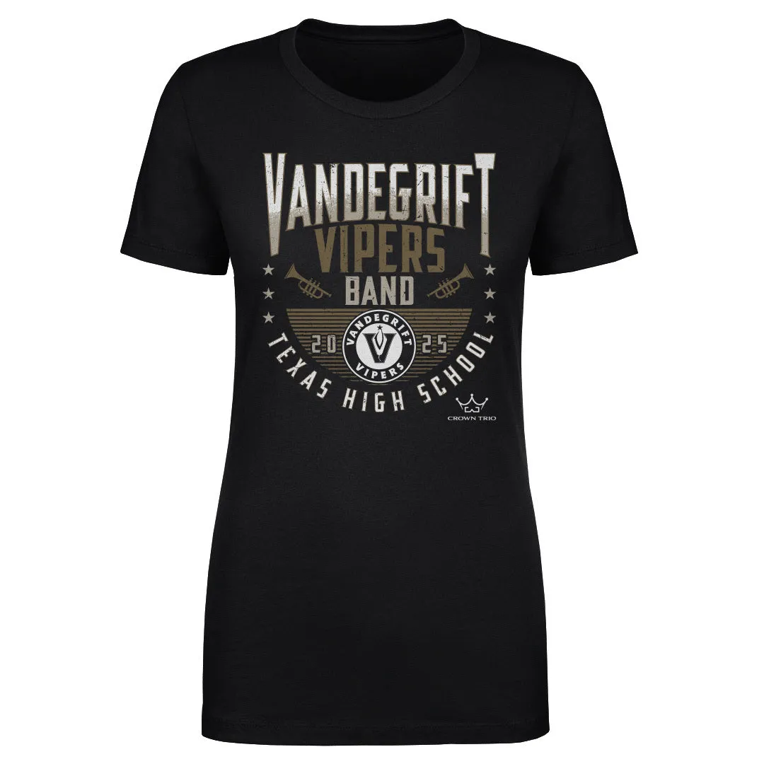 Crown Trio Vandegrift High School Band - 2025 WHT sold by 500 Level