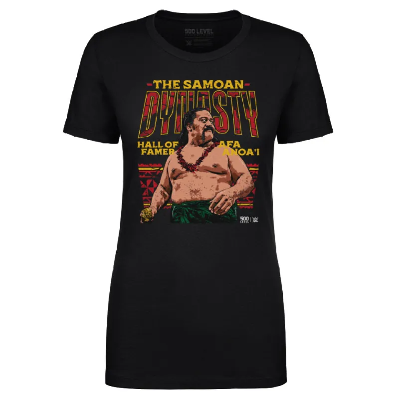 Afa Anoa'i Hall Of Fame Samoan Dynasty WHT sold by 500 Level