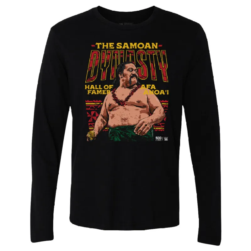 Afa Anoa'i Hall Of Fame Samoan Dynasty WHT made by Legends