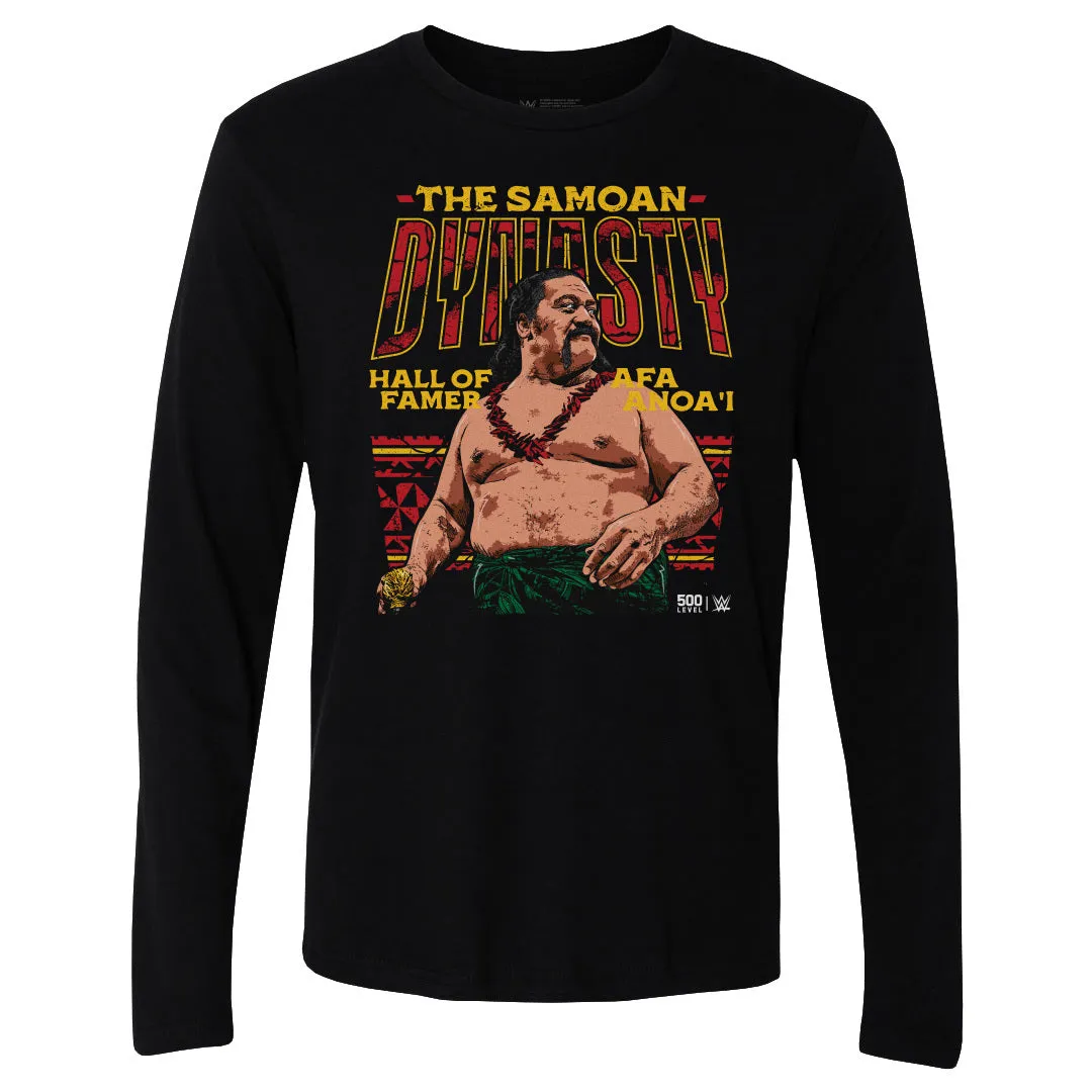 Afa Anoa'i Hall Of Fame Samoan Dynasty WHT sold by 500 Level