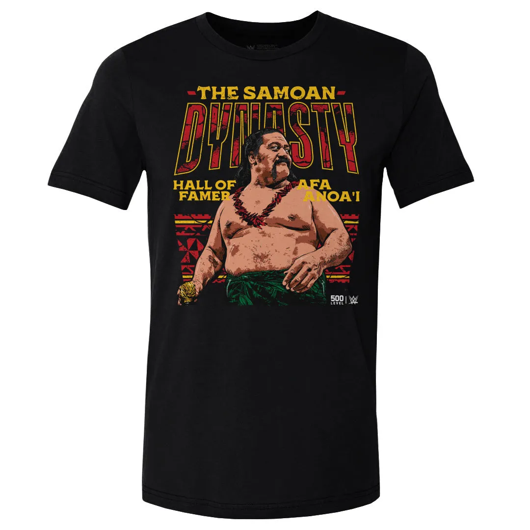 Afa Anoa'i Hall Of Fame Samoan Dynasty WHT sold by 500 Level