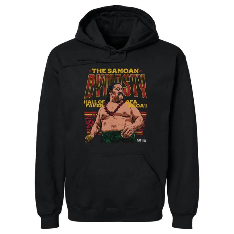 Afa Anoa'i Hall Of Fame Samoan Dynasty WHT sold by 500 Level