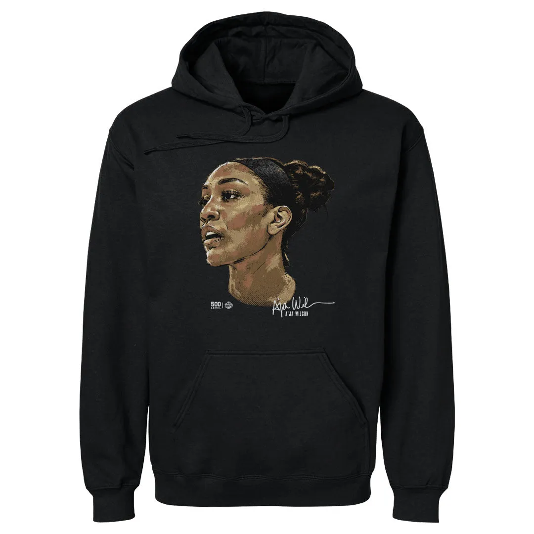 A'ja Wilson Las Vegas Portrait WHT sold by 500 Level