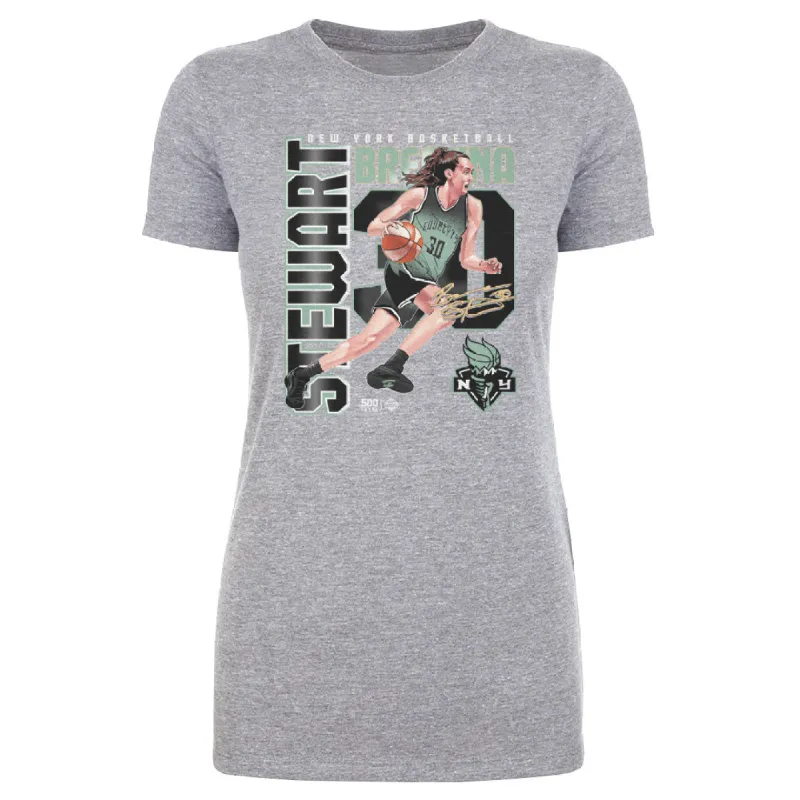 Breanna Stewart New York Liberty Player Number WHT sold by 500 Level