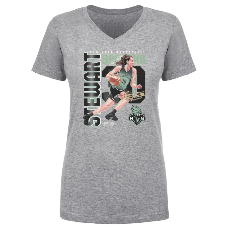 Breanna Stewart New York Liberty Player Number WHT sold by 500 Level