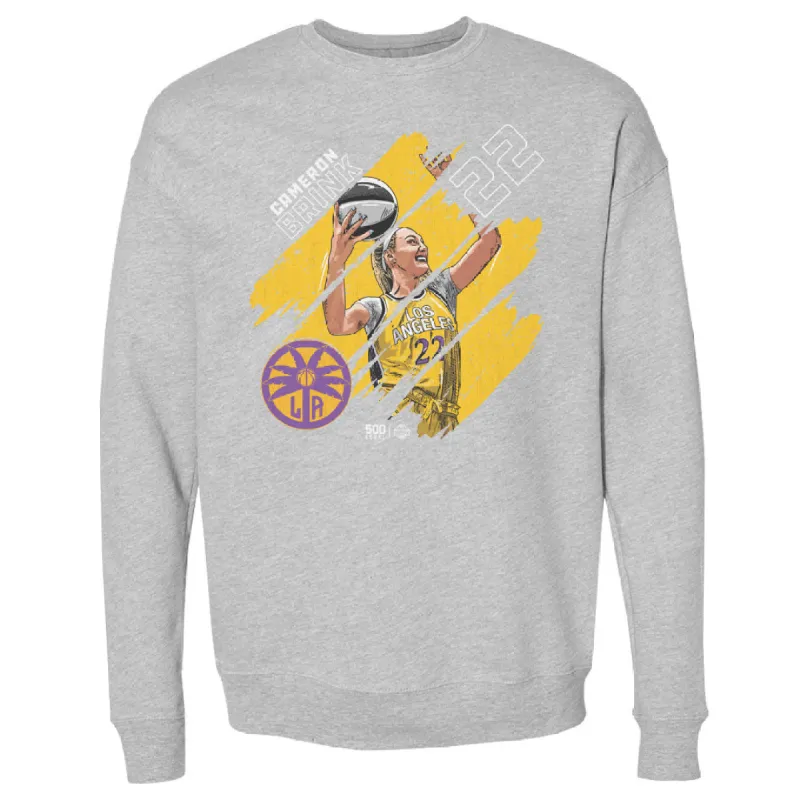Cameron Brink Los Angeles Sparks Stripes WHT sold by 500 Level