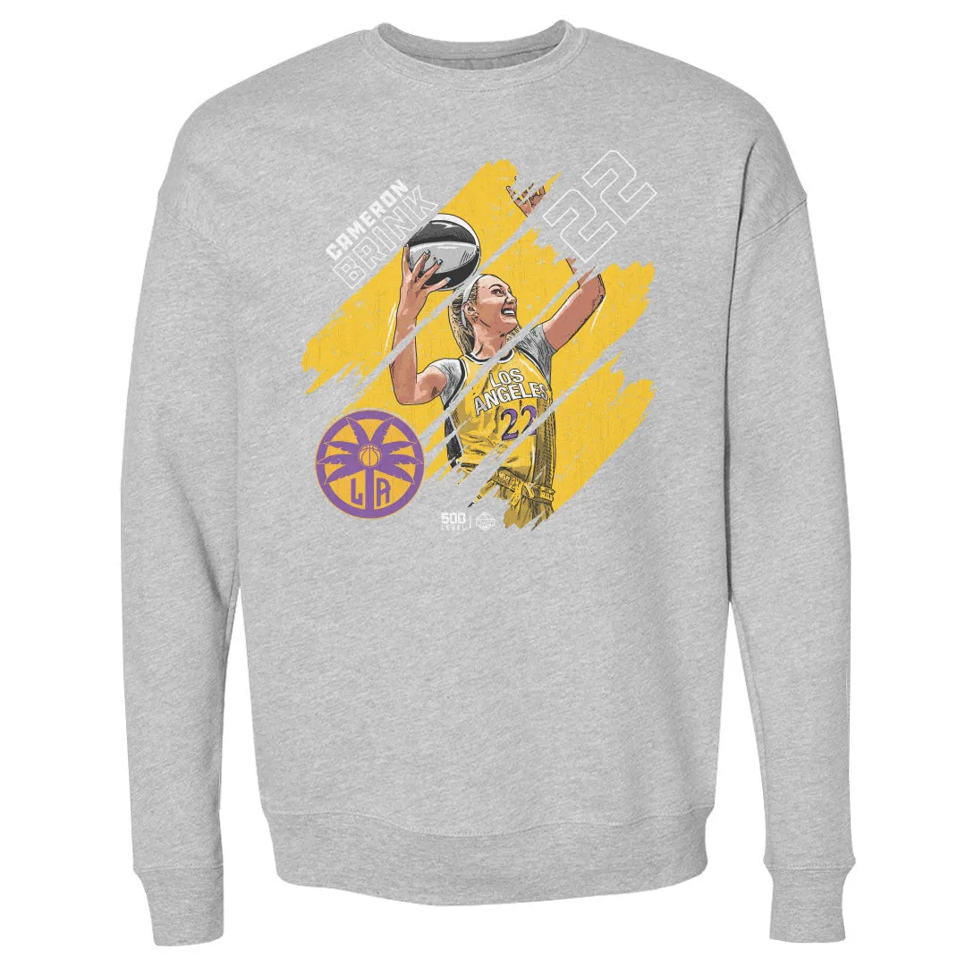 Cameron Brink Los Angeles Sparks Stripes WHT sold by 500 Level