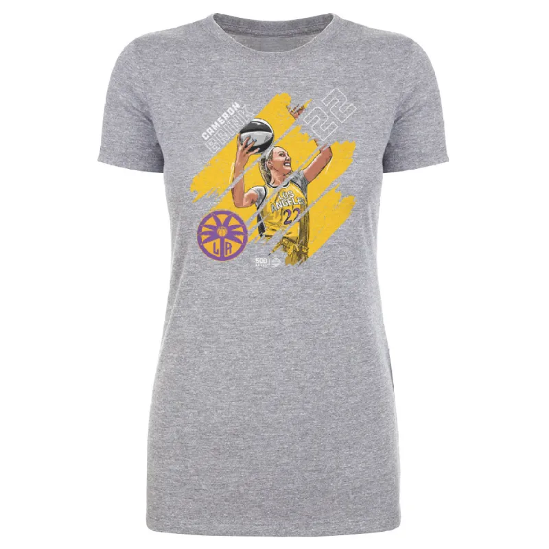 Cameron Brink Los Angeles Sparks Stripes WHT made by 500 Level