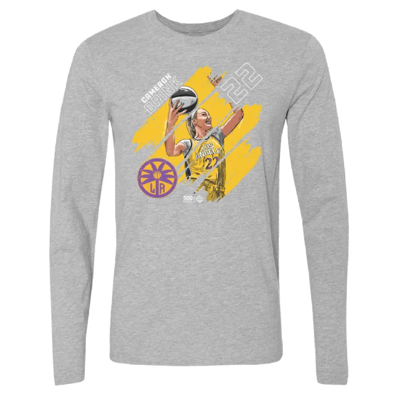 Cameron Brink Los Angeles Sparks Stripes WHT sold by 500 Level