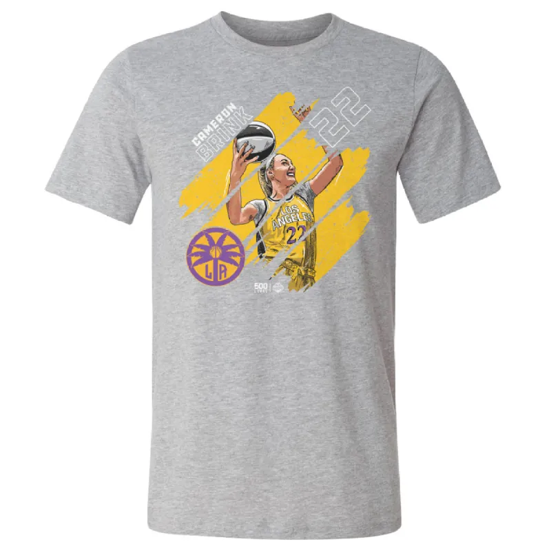 Cameron Brink Los Angeles Sparks Stripes WHT sold by 500 Level