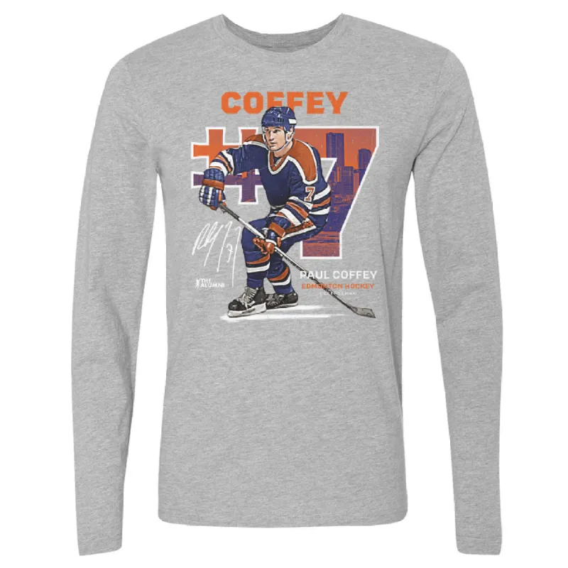 Paul Coffey Edmonton Throwback WHT sold by 500 Level