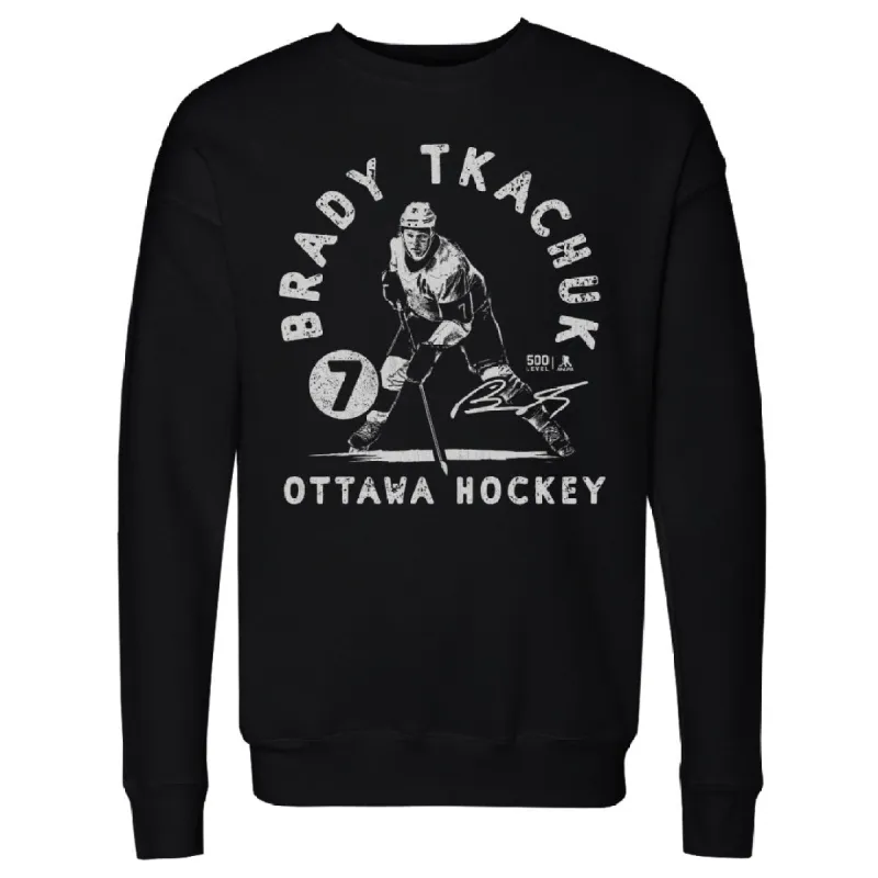 Brady Tkachuk Ottawa Stamp WHT sold by 500 Level