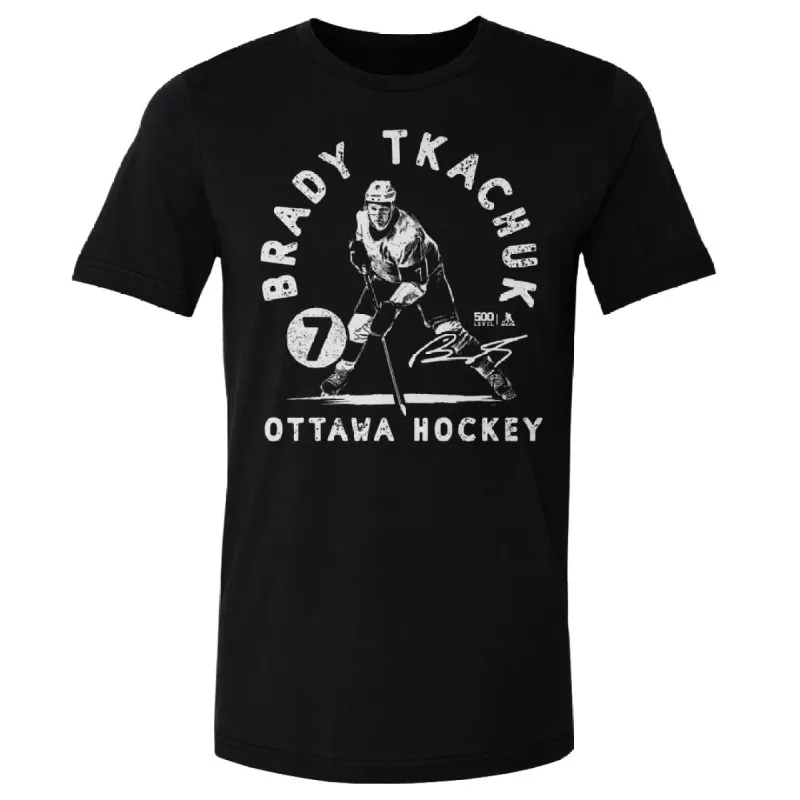 Brady Tkachuk Ottawa Stamp WHT sold by 500 Level