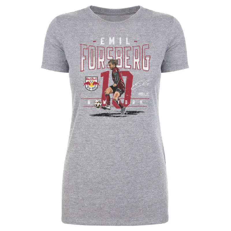 Emil Forsberg New York Red Bulls Feature WHT sold by 500 Level