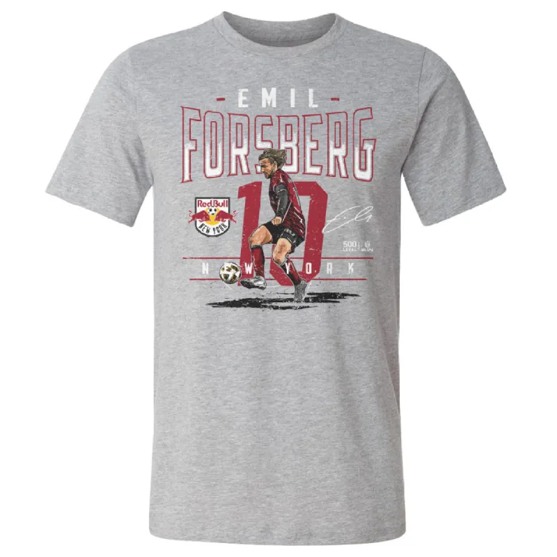 Emil Forsberg New York Red Bulls Feature WHT sold by 500 Level