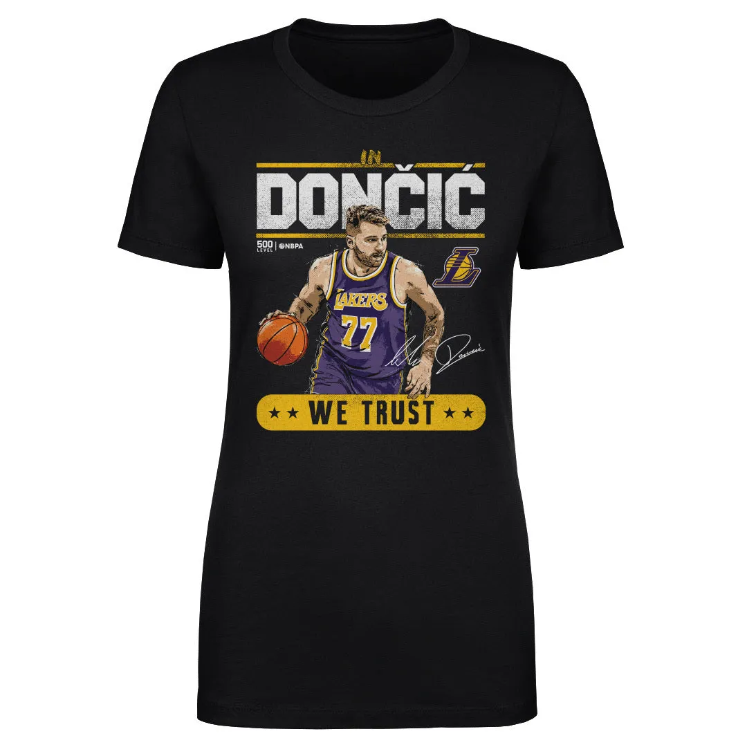 Luka Doncic Los Angeles Lakers Trust WHT sold by 500 Level