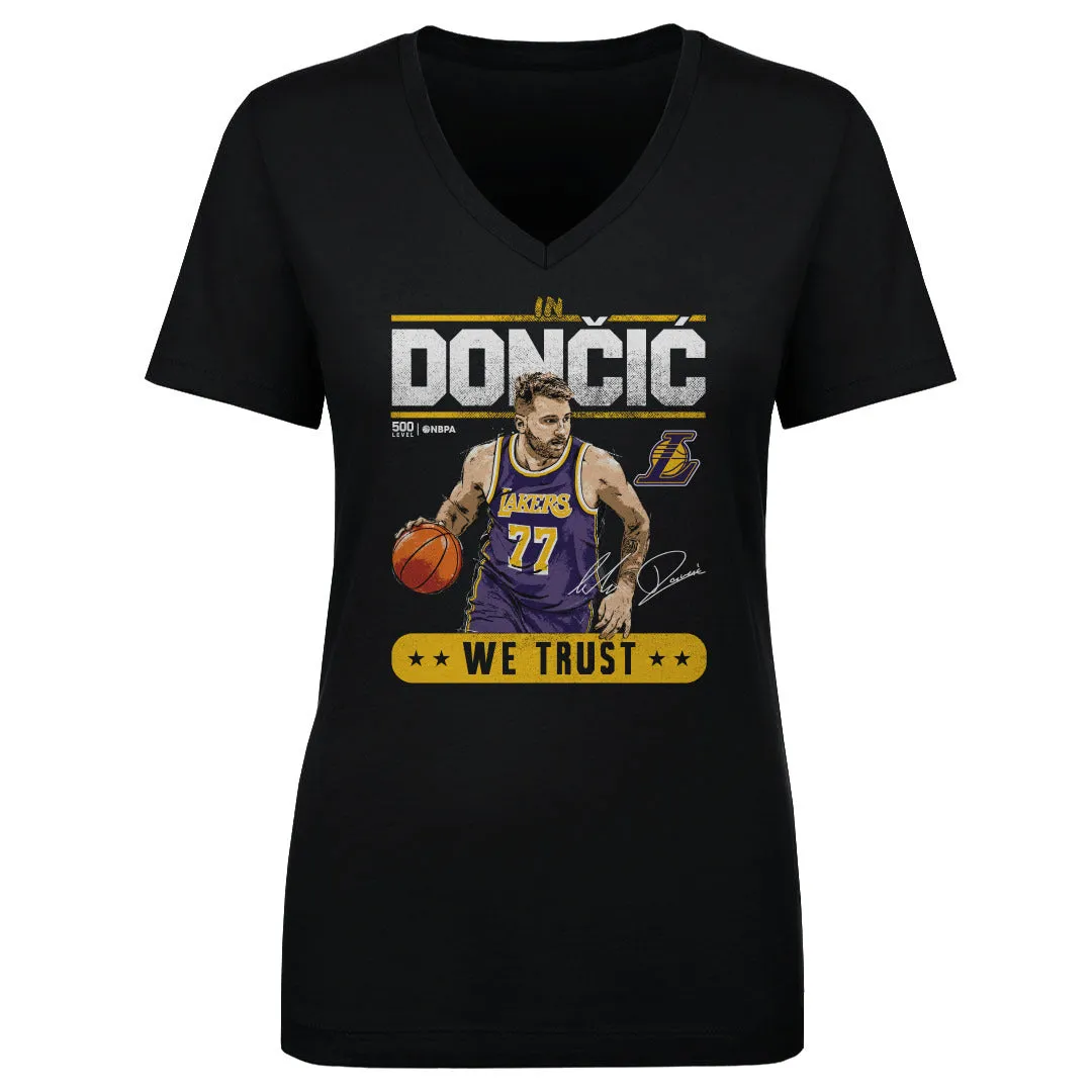 Luka Doncic Los Angeles Lakers Trust WHT sold by 500 Level