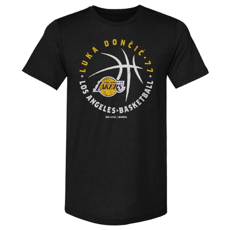 Luka Doncic Los Angeles Lakers Player Ball WHT sold by 500 Level