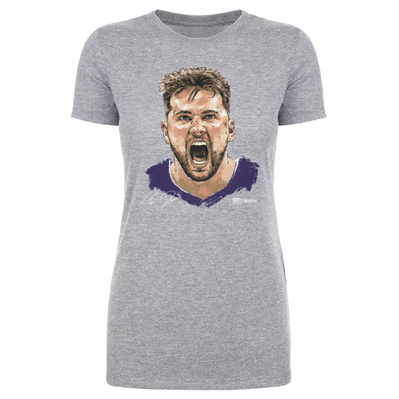 Luka Doncic Los Angeles L Scream WHT sold by 500 Level