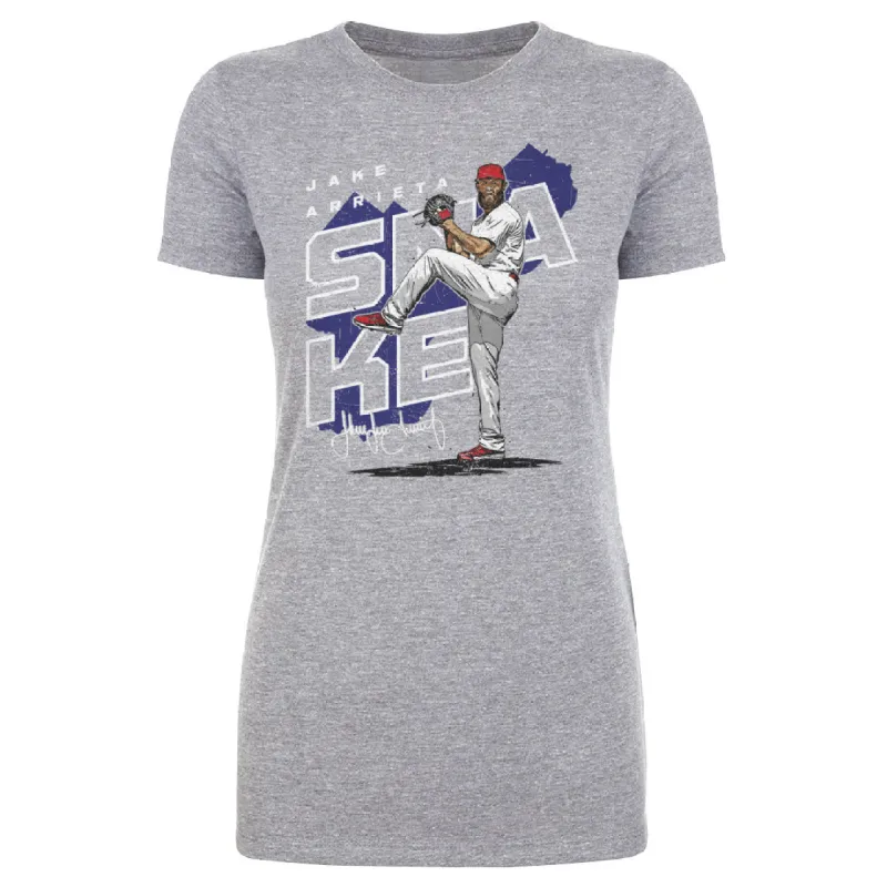 Jake Arrieta Philadelphia Player Map WHT sold by 500 Level