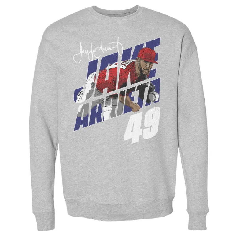 Jake Arrieta Philadelphia Pitch WHT sold by 500 Level