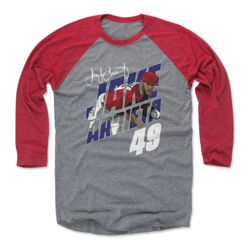 Jake Arrieta Philadelphia Pitch WHT sold by 500 Level